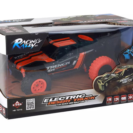 Nuotoliniu būdu valdomas visureigis R/C 1:24 Orange