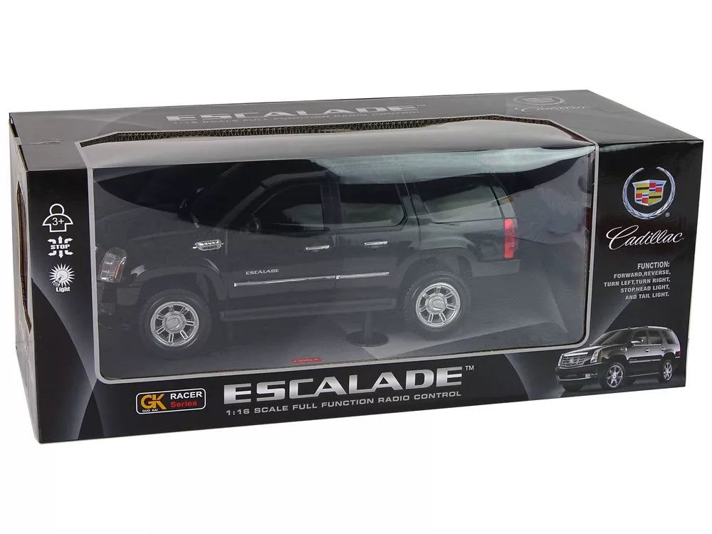 Cadillac Escalade R/C automobilis Juodos šviesos Garsas 1:16