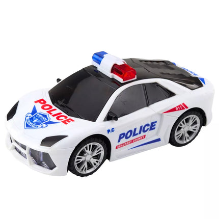 Interaktyvus policijos automobilis