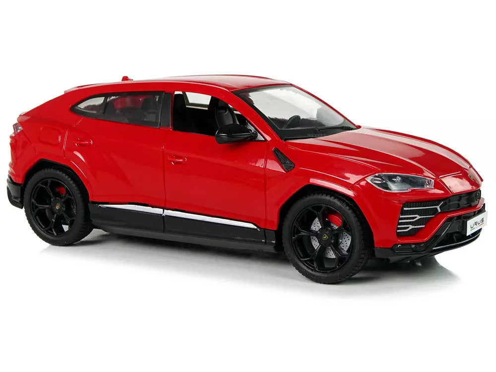 Automobilis R/C 1:24 Lamborghini Urus Red 2.4 G žibintai