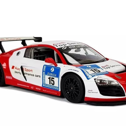 Automobilis R/C Audi R8 LMS Rastar 1:14 Baltai raudonas