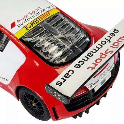 Automobilis R/C Audi R8 LMS Rastar 1:14 Baltai raudonas