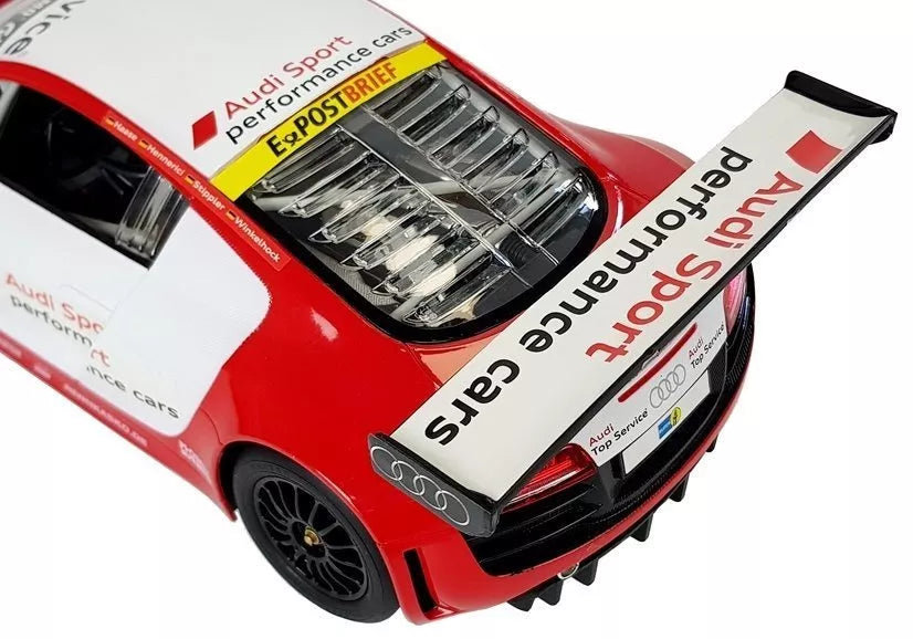 Automobilis R/C Audi R8 LMS Rastar 1:14 Baltai raudonas