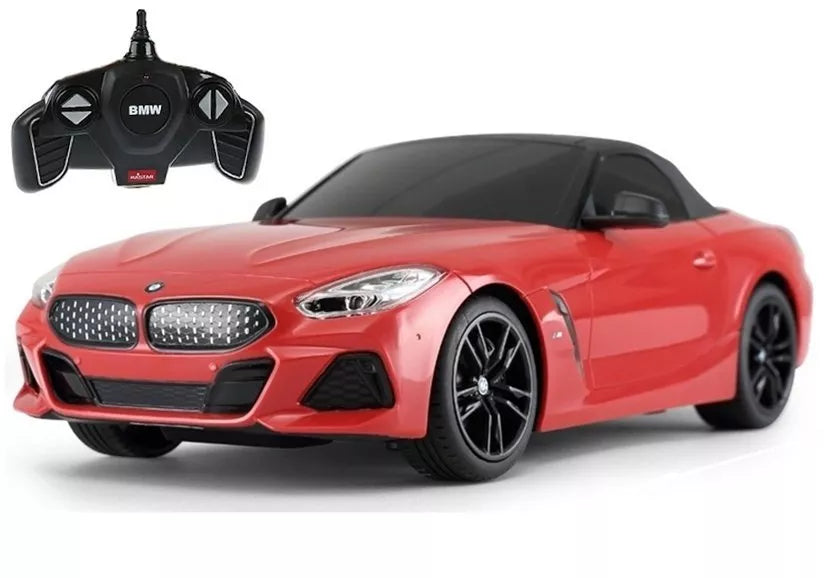 R/C BMW Z4 Roadster Rastar 1:18 Raudona