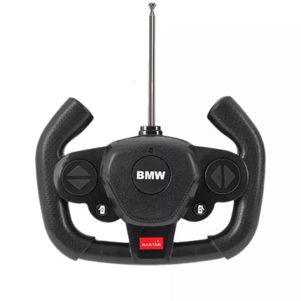 Automobilis R/C BMW i8 Rastar 1:14 Juodos spalvos automatinės durys