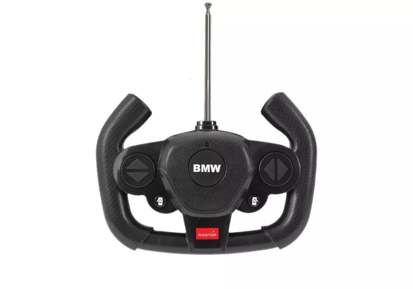 Automobilis R/C BMW i8 Rastar 1:14 Juodos spalvos automatinės durys