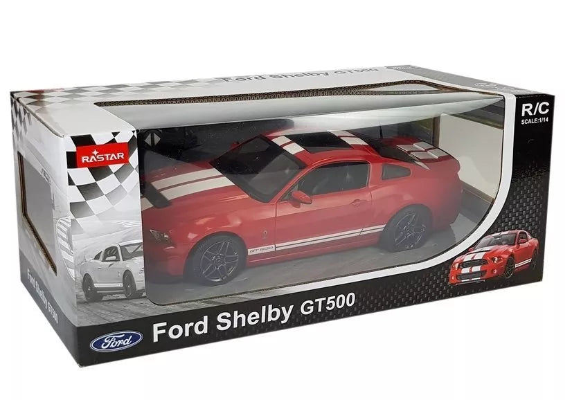 Automobilis R/C Ford Shelby Rastar 1:14 Raudonas