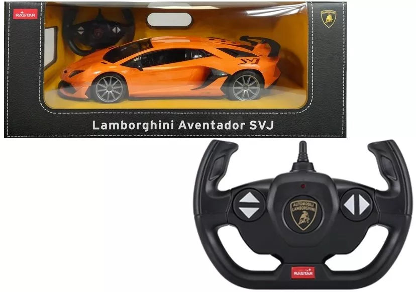 Automobilis R/C Lamborghini Aventador Rastar 1:14 Orange