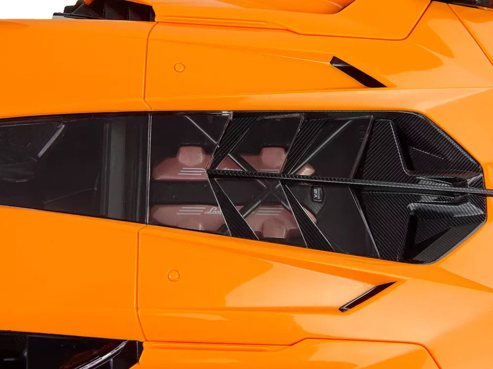 Automobilis R/C Lamborghini Sian FKP 37 Rastar 1:14 oranžinė nuotolinio valdymo pultas
