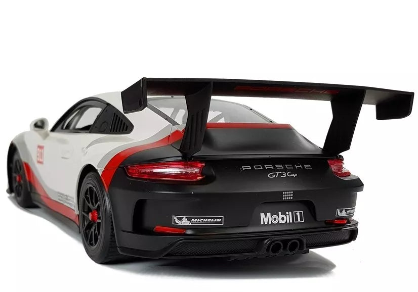 Automobilis R/C Porsche 911 GT3 CUP Rastar 1:14 Baltas