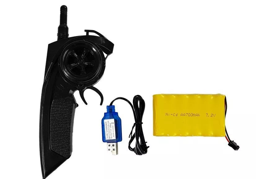 Nuotoliniu būdu valdomas automobilis 1:10 2.4G pilkas