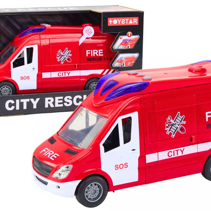 Gaisrinės mašina su garso ir šviesos efektu