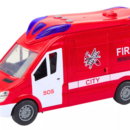 Gaisrinės mašina su garso ir šviesos efektu