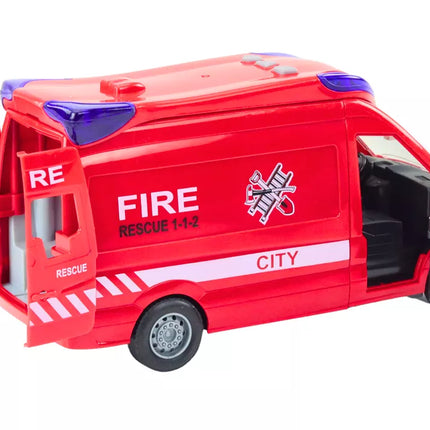 Gaisrinės mašina su garso ir šviesos efektu