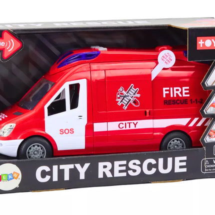 Gaisrinės mašina su garso ir šviesos efektu