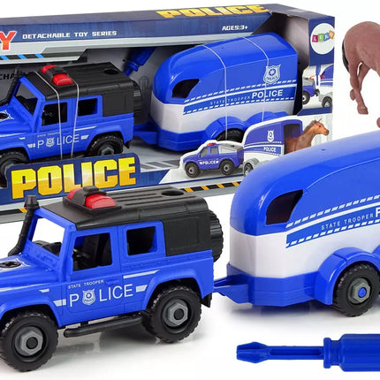 Visureigio automobilių transporteris, policijos pasidaryk pats