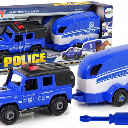 Visureigio automobilių transporteris, policijos pasidaryk pats