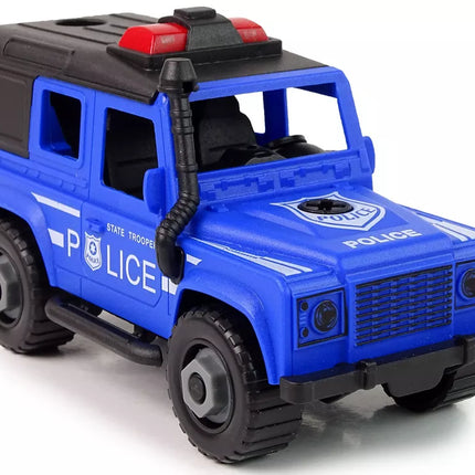 Visureigio automobilių transporteris, policijos pasidaryk pats