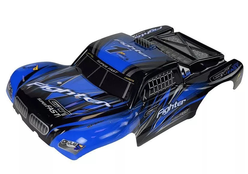 Nuotoliniu būdu valdomas automobilis FY-01 4x4 Pick Up 1:12 R/C 40 km/h mėlyna