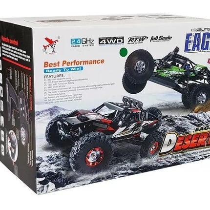 Nuotoliniu būdu valdomas automobilis FY-03 1:12 visureigis 4x4 R/C 30 km/h