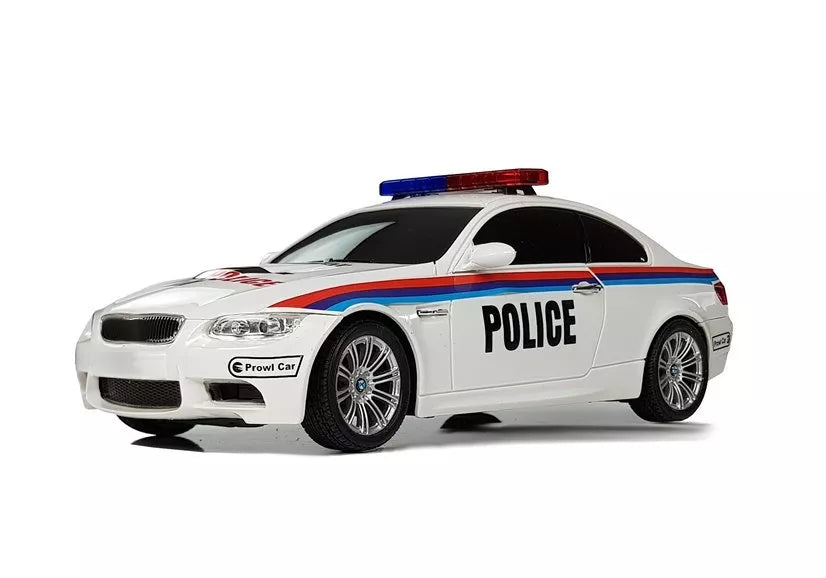 RC automobilis Policija 1:18 R / C