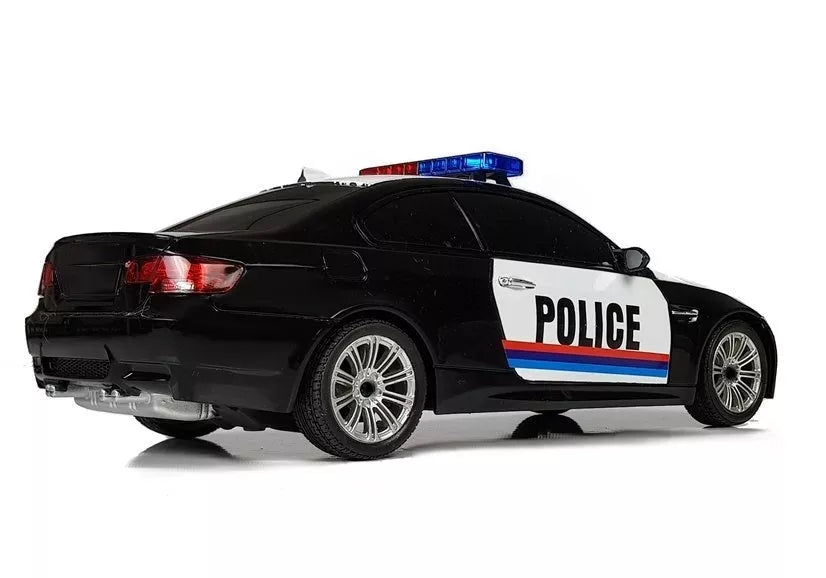 RC automobilis Policija 1:18 R / C