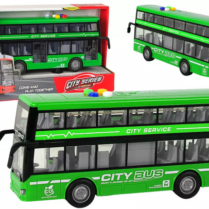 Baterijomis maitinamas dviaukštis autobusas