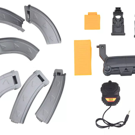 Policijos ir ugniagesių komandos bazės rinkinys su automobiliais