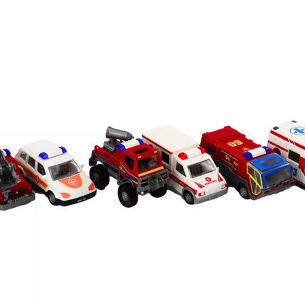 Gaisrinės stoties ligoninės valdymo centras su transporto priemonėmis