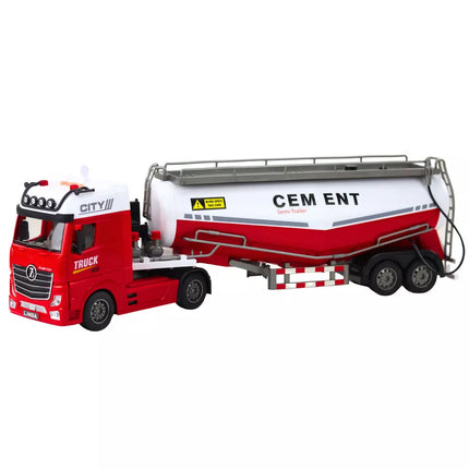 Cemento cisterna su vandens purškimo sistema