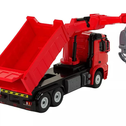 Mercedes Rastar Grab Truck Raudona