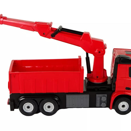 Mercedes Rastar Grab Truck Raudona