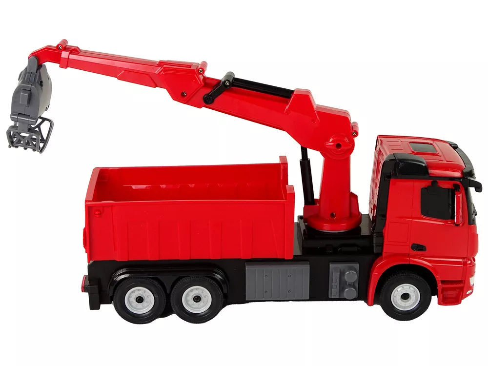 Mercedes Rastar Grab Truck Raudona