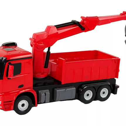 Mercedes Rastar Grab Truck Raudona