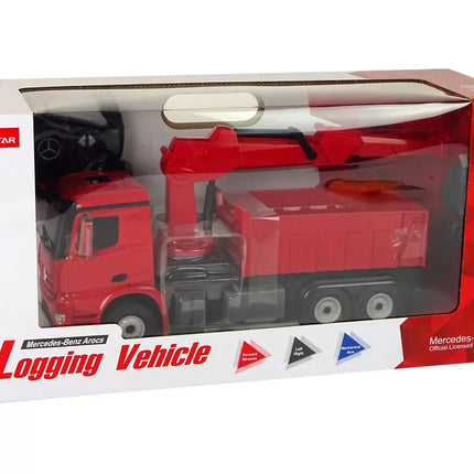 Mercedes Rastar Grab Truck Raudona