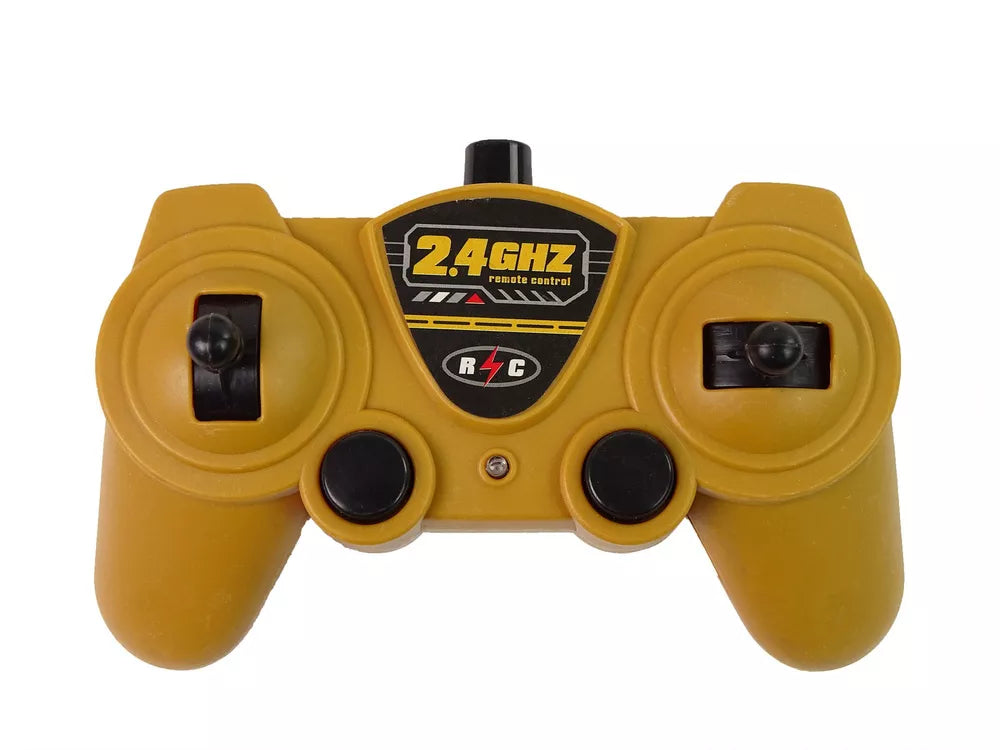 Statybinis kranas 2.4G R/C geltonos spalvos 1:12