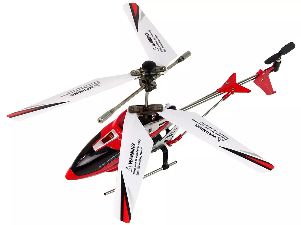 SYMA S107H nuotoliniu būdu valdomas sraigtasparnis 2.4G Raudona