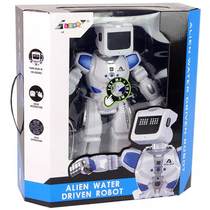 Išmanusis interaktyvusis vandeniu varomas robotas ! Nuotoliniu būdu valdomas ! Vandens ateivių robotas