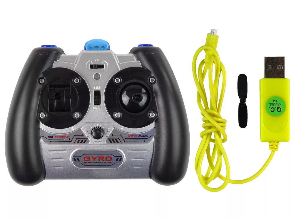 SYMA S107G sraigtasparnis + nuotolinio valdymo pultas + įkraunama baterija Mėlyna