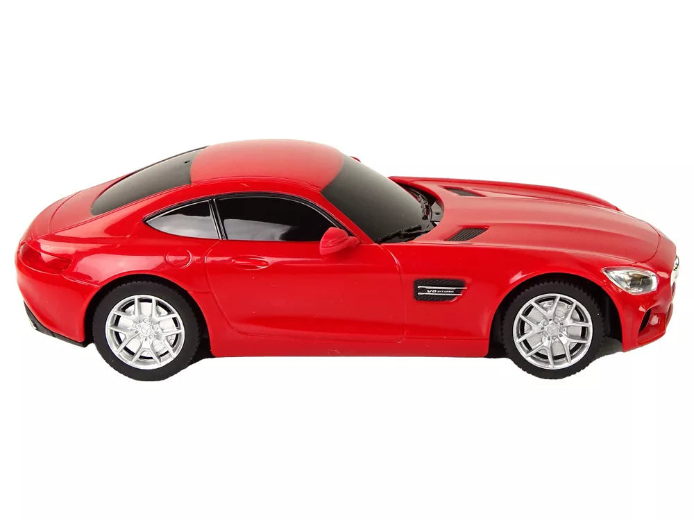 Vilkikas R/C Mercedes-Benz 1:26 Geltonas Raudonas