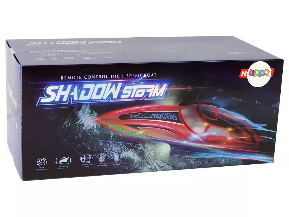 Motorinė valtis R/C 2.4G Raudona