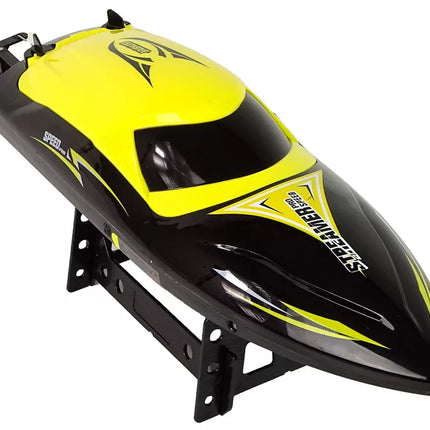 Motorinė valtis R/C 2.4G Yellow 35 KM/H