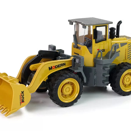 Didžiulis ekskavatorius R/C krautuvas Nuotoliniu būdu valdomi 360 laipsnių pasukimo LED žibintai