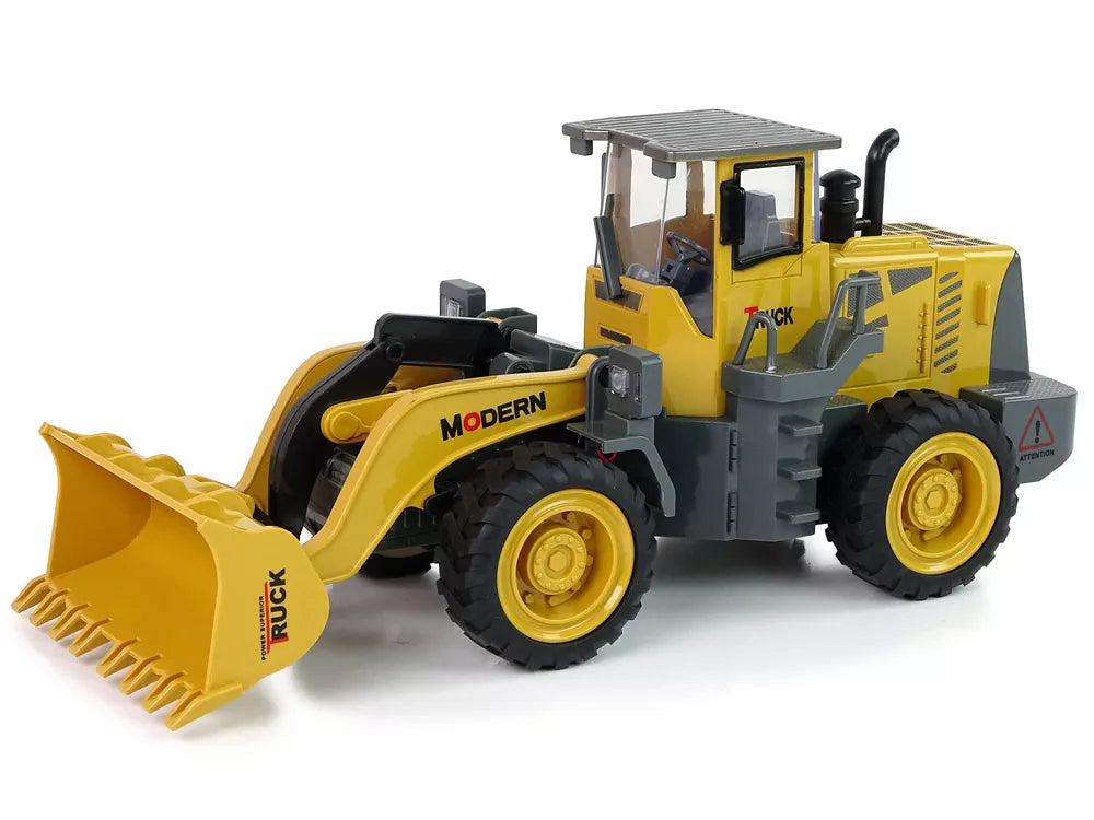 Didžiulis ekskavatorius R/C krautuvas Nuotoliniu būdu valdomi 360 laipsnių pasukimo LED žibintai