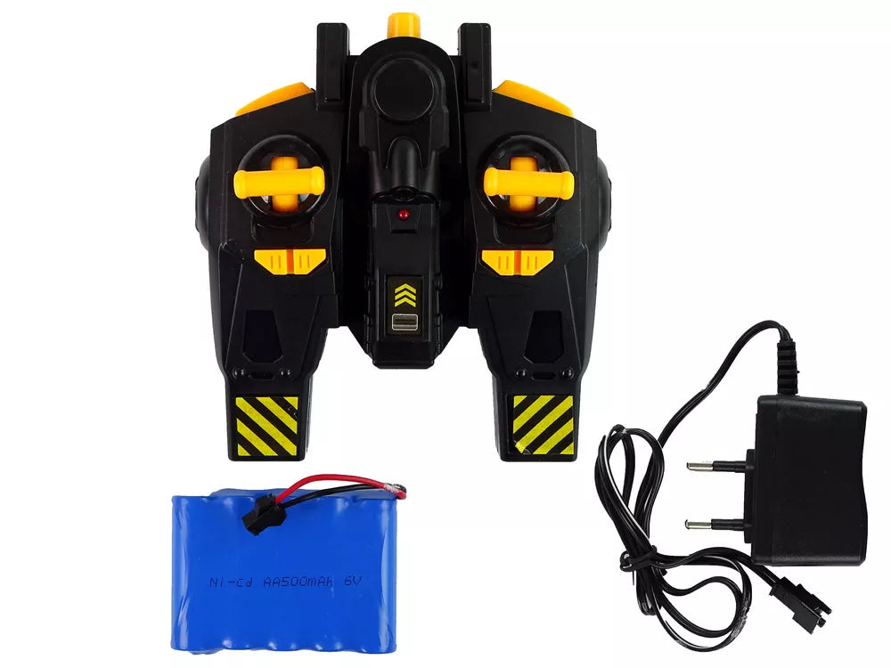 Didžiulis ekskavatorius R/C krautuvas Nuotoliniu būdu valdomi 360 laipsnių pasukimo LED žibintai