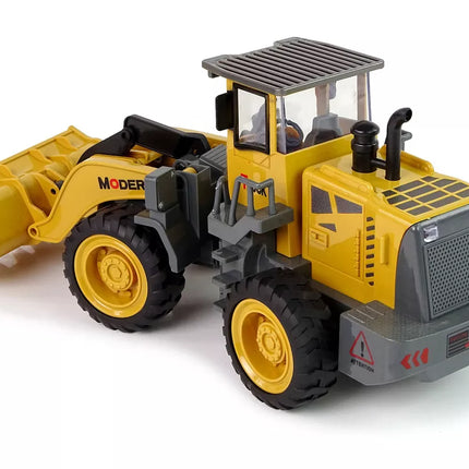 Didžiulis ekskavatorius R/C krautuvas Nuotoliniu būdu valdomi 360 laipsnių pasukimo LED žibintai