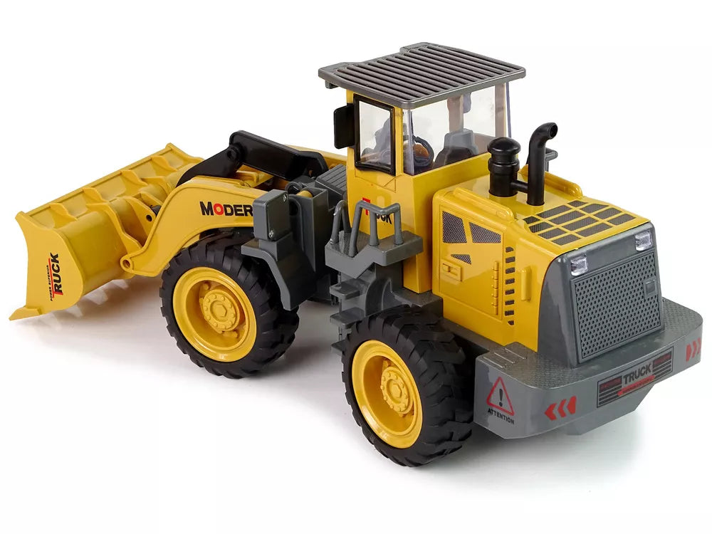 Didžiulis ekskavatorius R/C krautuvas Nuotoliniu būdu valdomi 360 laipsnių pasukimo LED žibintai