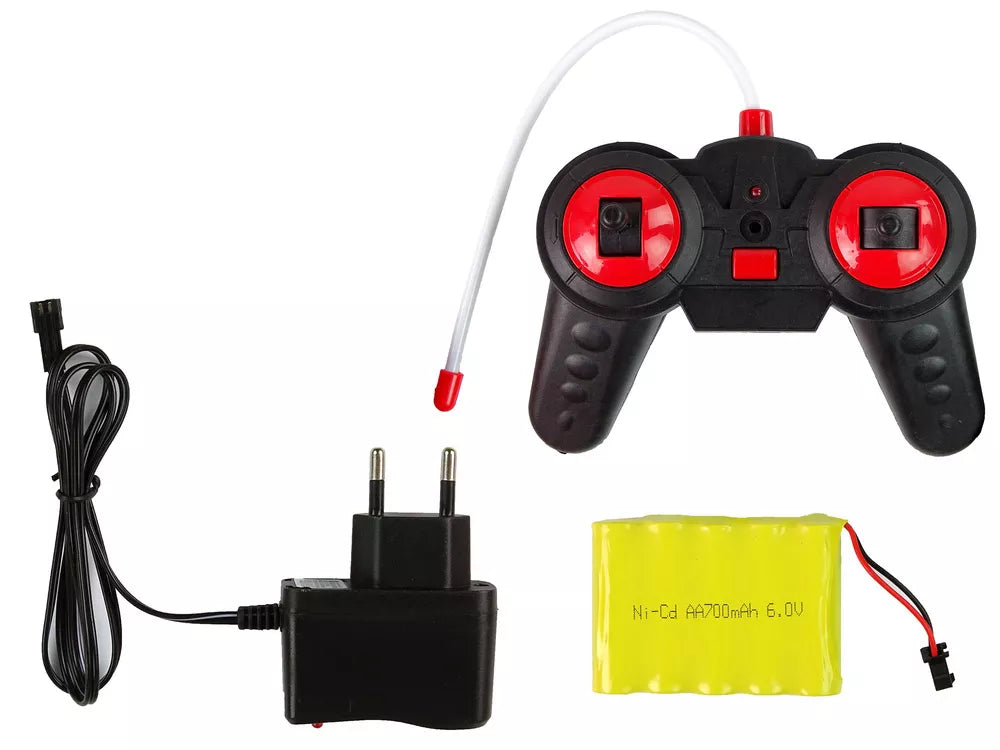 Nuotoliniu būdu valdomas sportinis automobilis LED priekiniai žibintai + R/C nuotolinio valdymo pultas