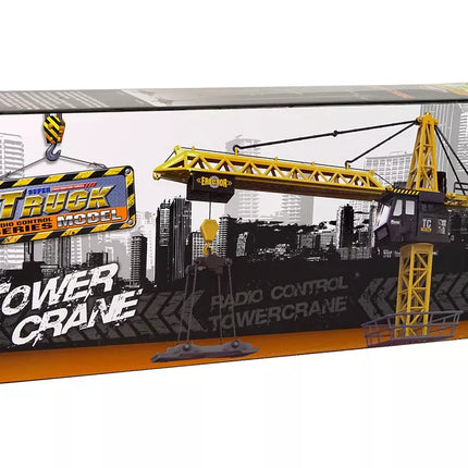 Didžiulis kranas + R/C nuotolinio valdymo pultas Aukštis 183 cm 2 darbo lygiai