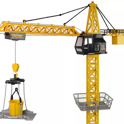 Didžiulis kranas + R/C nuotolinio valdymo pultas Aukštis 183 cm 2 darbo lygiai